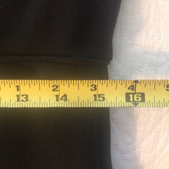 J. Crew Black Long Sleeve Midi Dress Ruffle Cuffs 10 - Picture 15 of 17